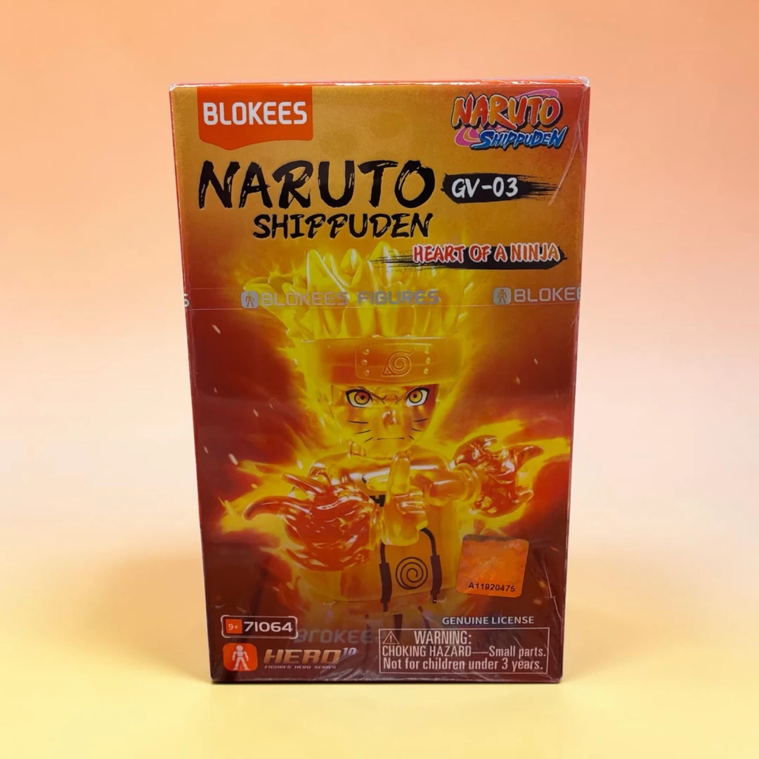 Blokees Daadoos Naruto Shippuden Galaxy Version 03 Blind Box Collectible Figures - Heart Of A Ninja Series