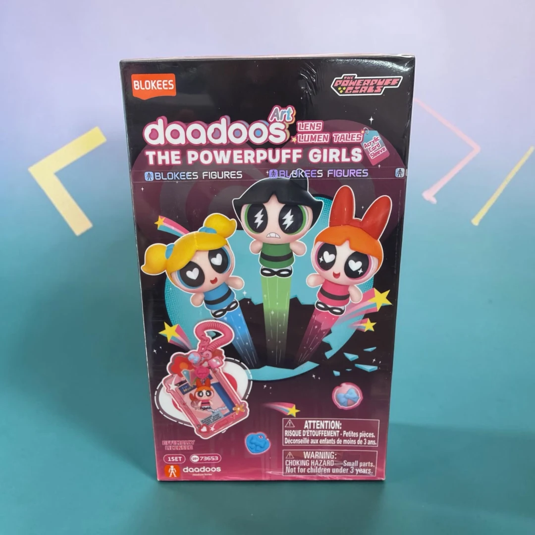 Blokees Daadoos Art Series The Powerpuff Girls Blind Box Collectible Figures - Lens Lumen Tales Series