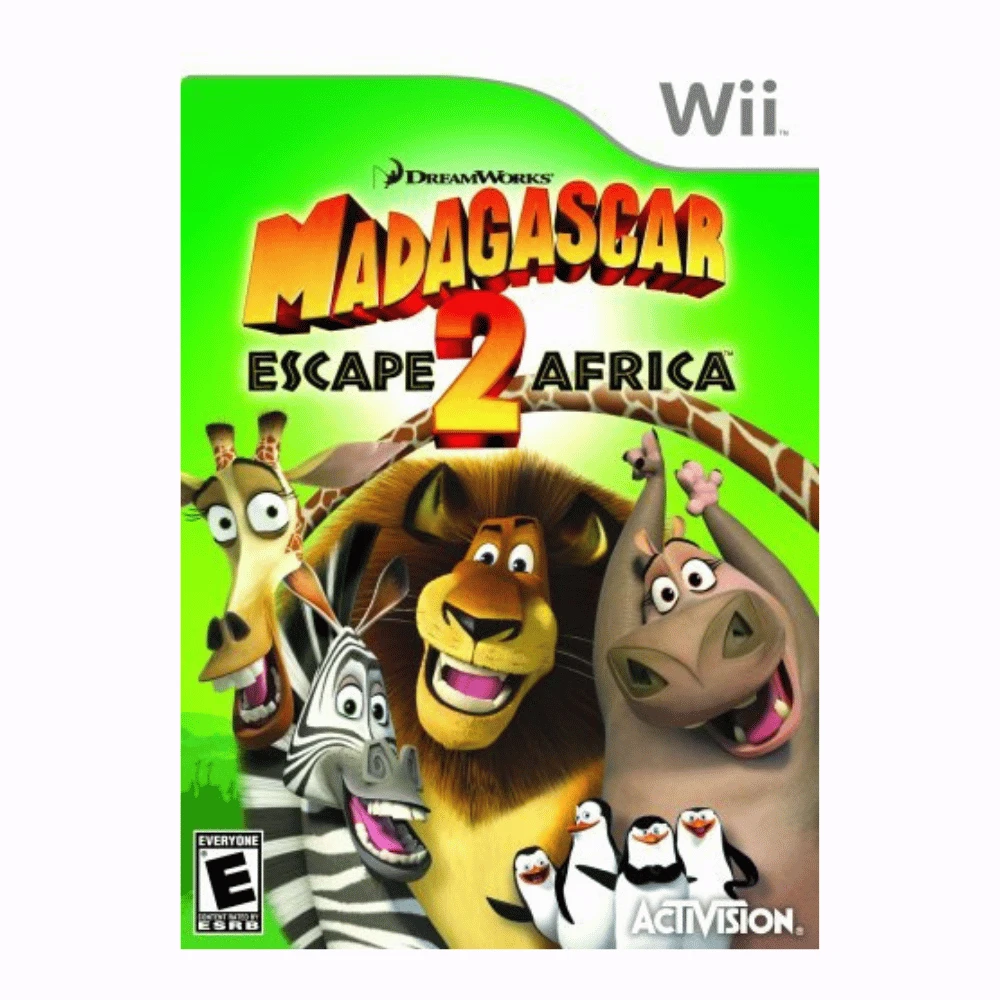 Madagascar 2: Escape 2 Africa - Nintendo Wii (Used) NTSC
