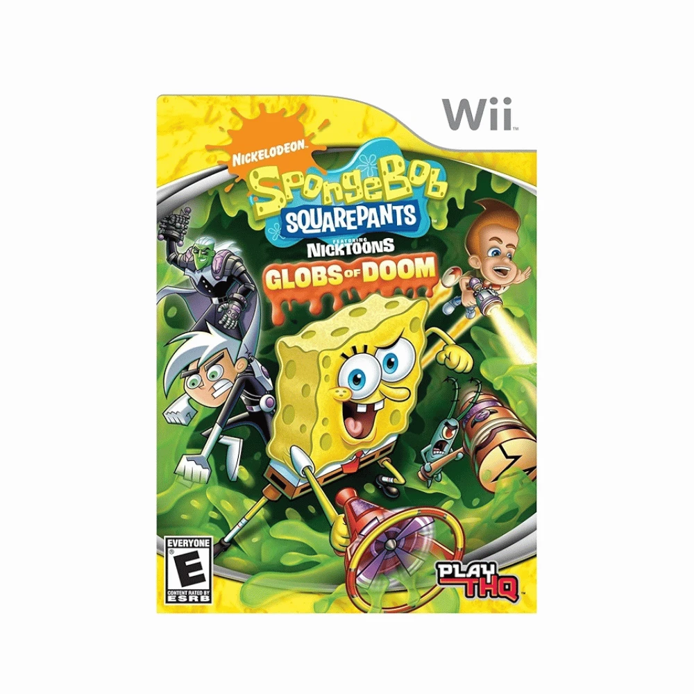 SpongeBob SquarePants featuring NickToons: Globs of Doom - Nintendo Wii PAL