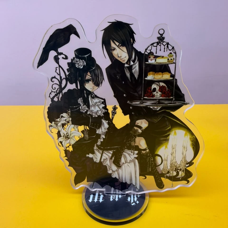 Black Butler Acrylic Stand - 4