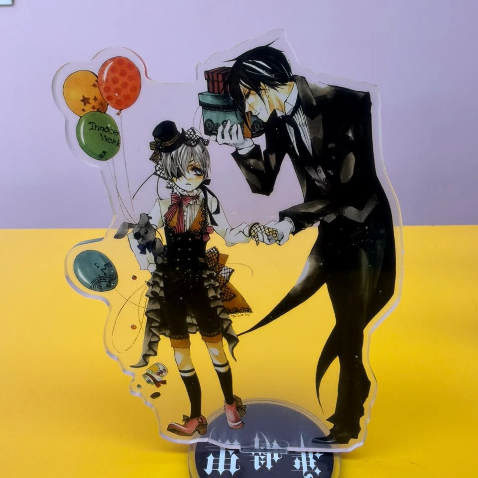 Black Butler Acrylic Stand - 6