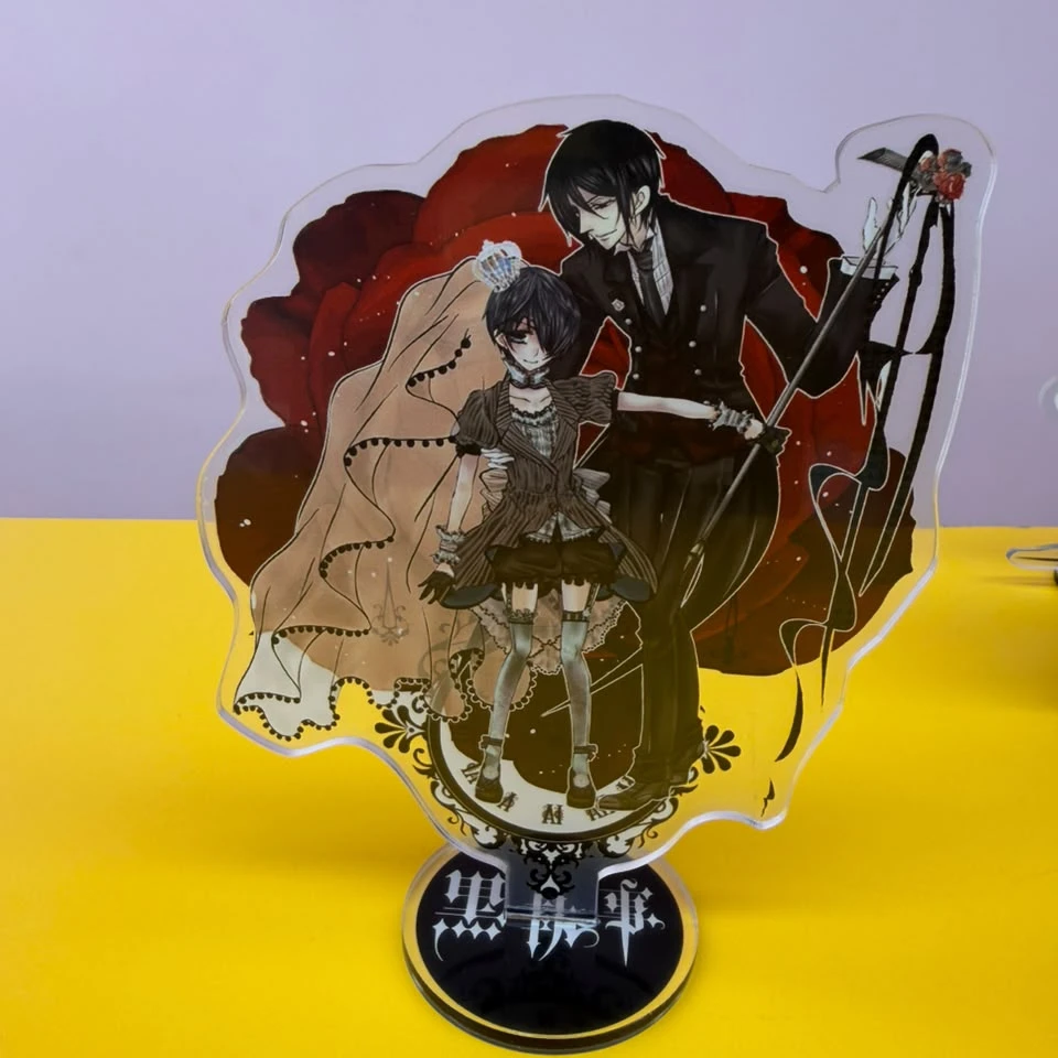 Black Butler Acrylic Stand - 7