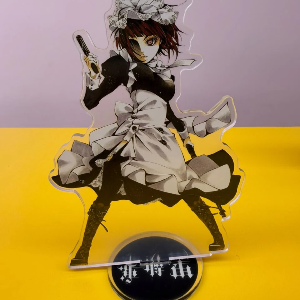 Black Butler Acrylic Stand - 10