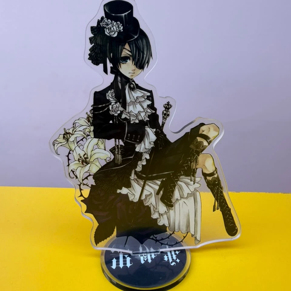 Black Butler Acrylic Stand - 19