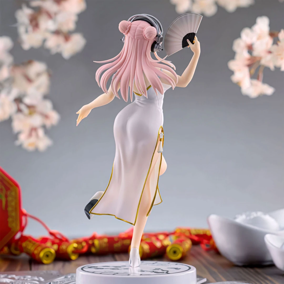 Super Sonico - Trio-Try-iT Figure White China Dress Version - 3