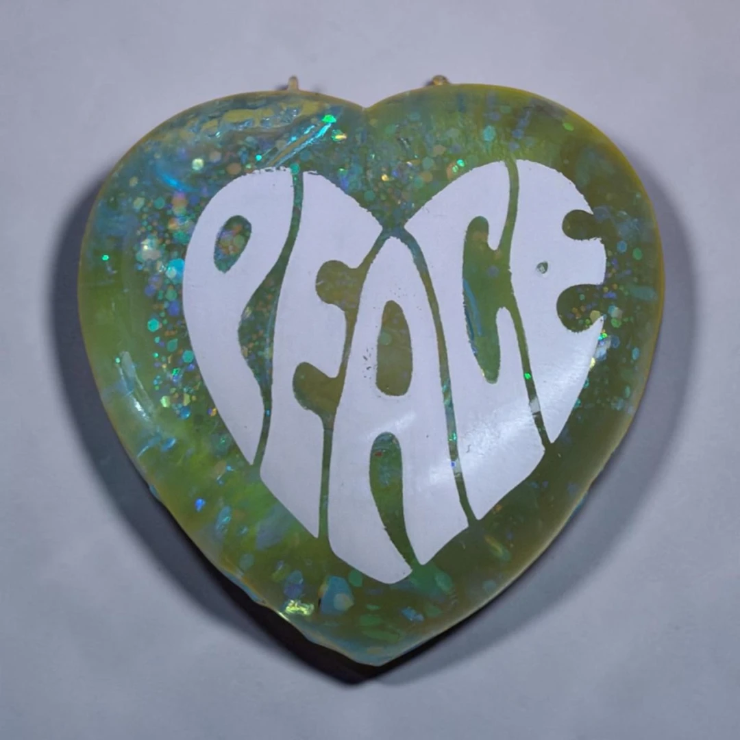 Glitter Heart Squishy