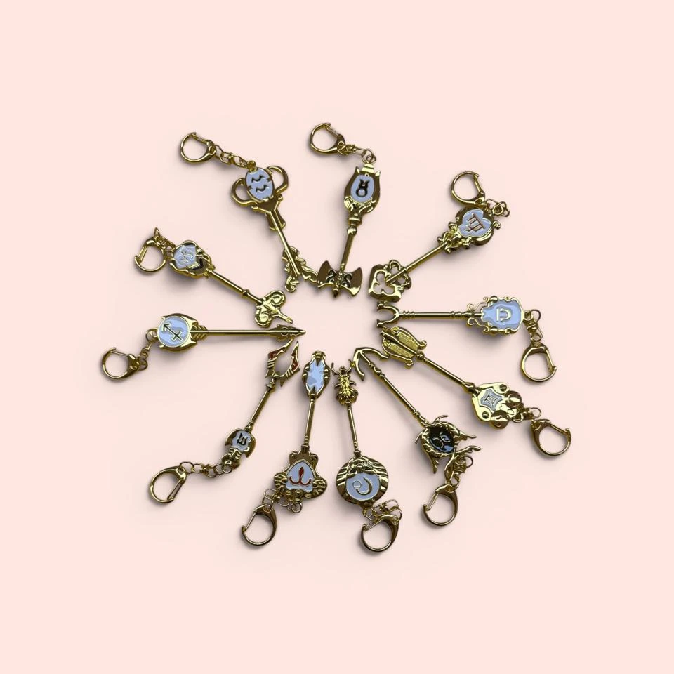 Fairy Tale Horoscope Keychain