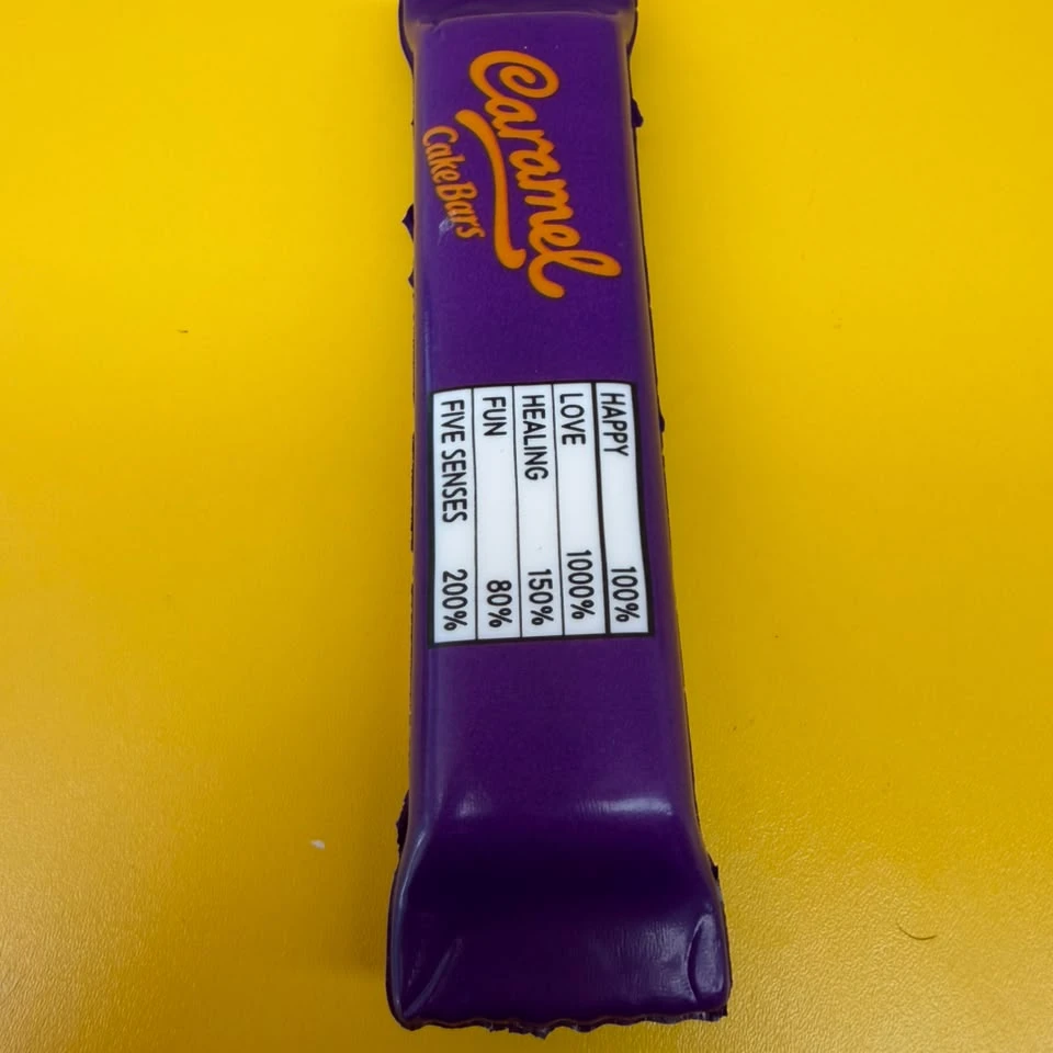Cadbury Caramel Cake Bars Squishy - 2