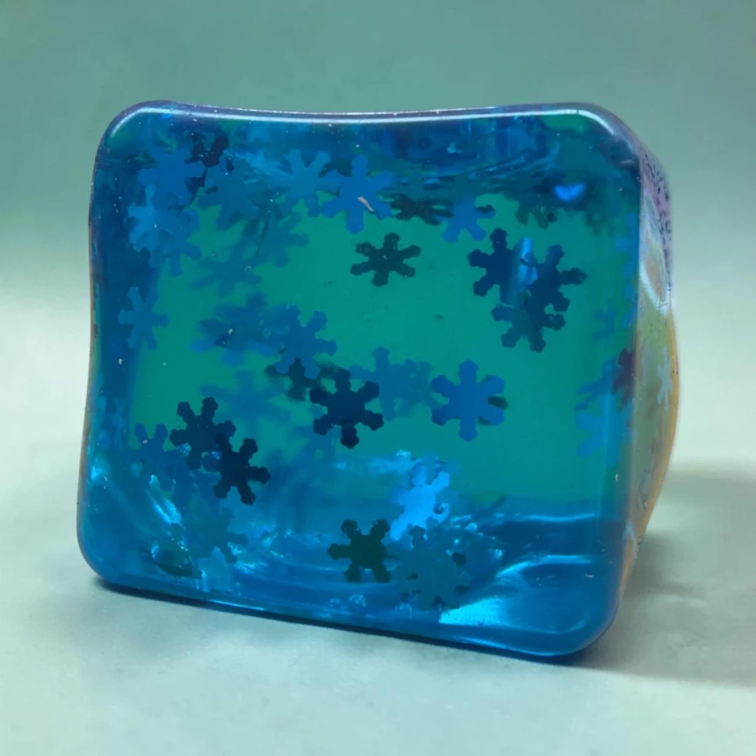 Cube Squeeze Ball Snowflake