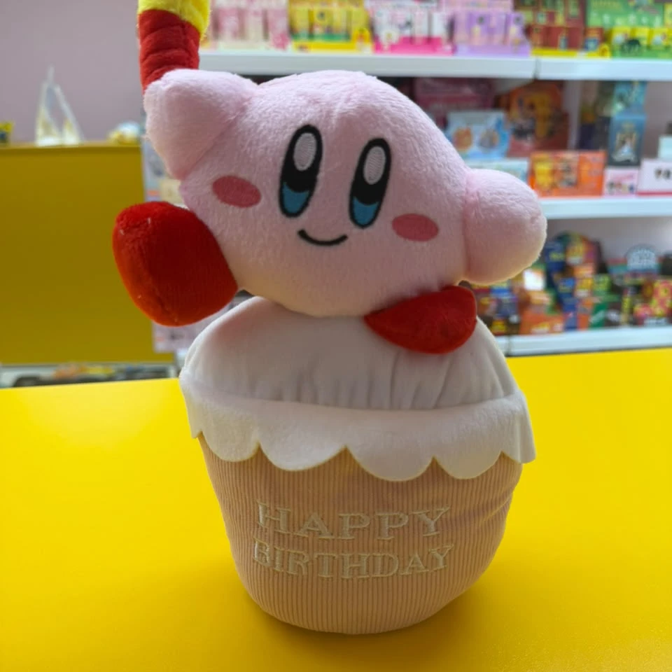 Kirby Happy Birthday Plushy