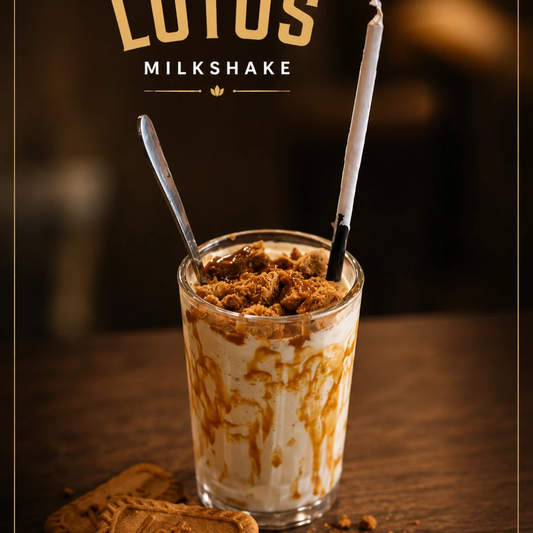 Lotus milk shake