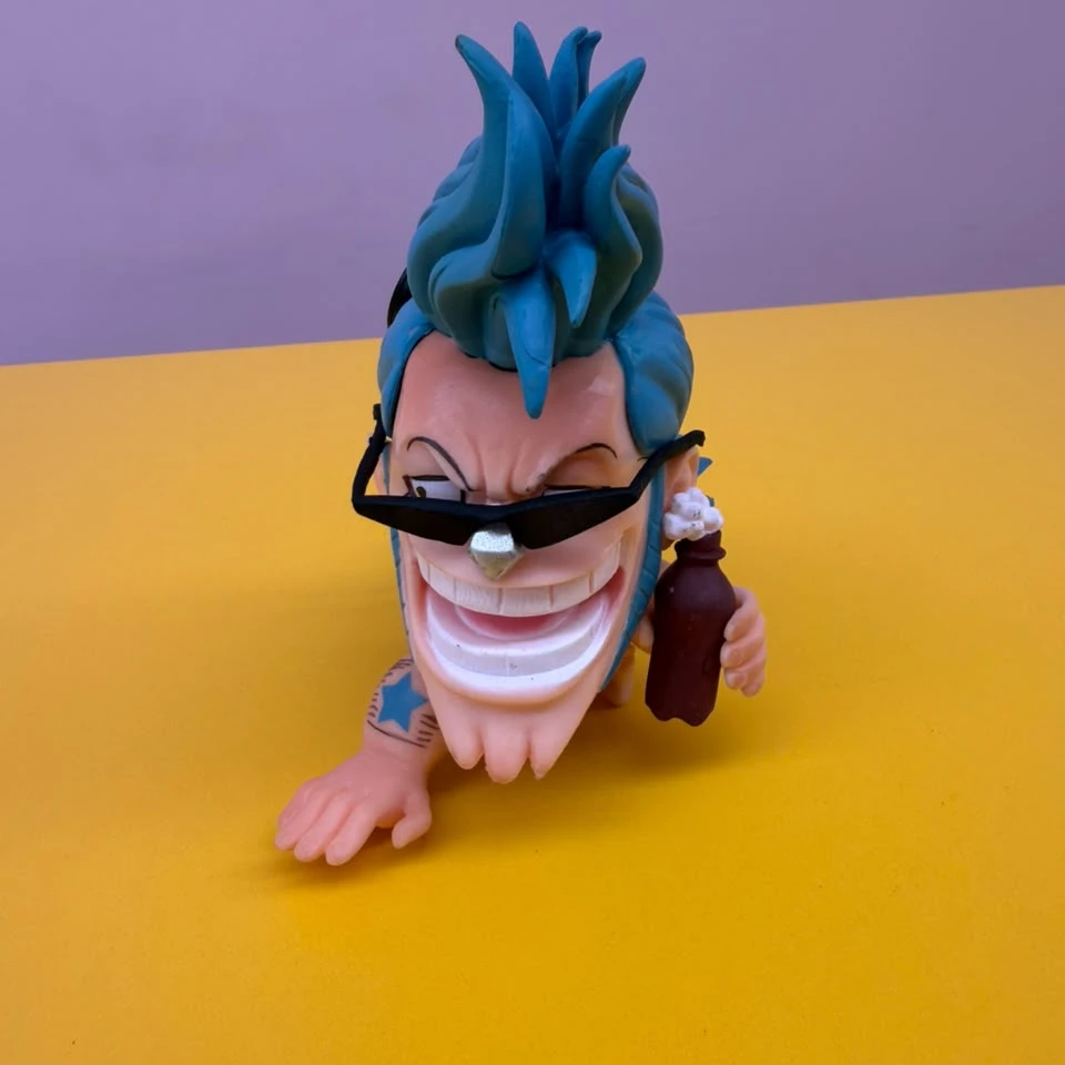 One Piece: Franky Action Figure & Keychain