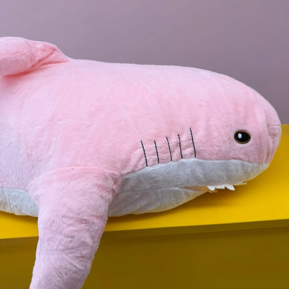Pink Giant Shark Plushy