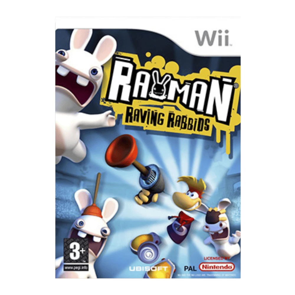 Rayman Raving Rabbids - Nintendo Wii (Used) PAL
