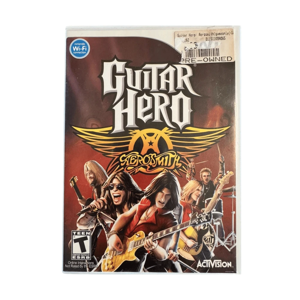 Guitar Hero Aerosmith - Nintendo Wii (Used) NTSC
