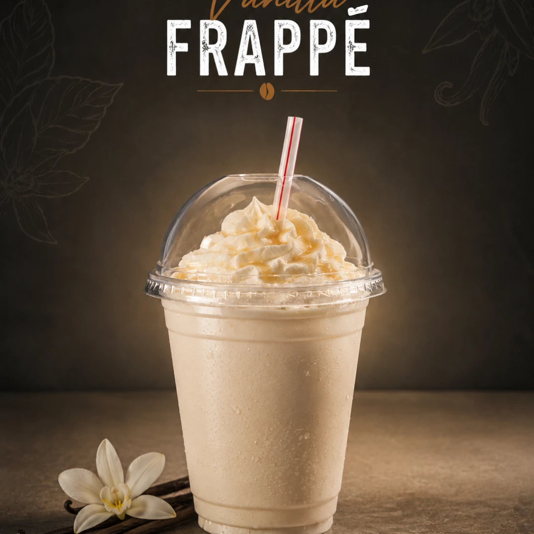 Vanilla frappe