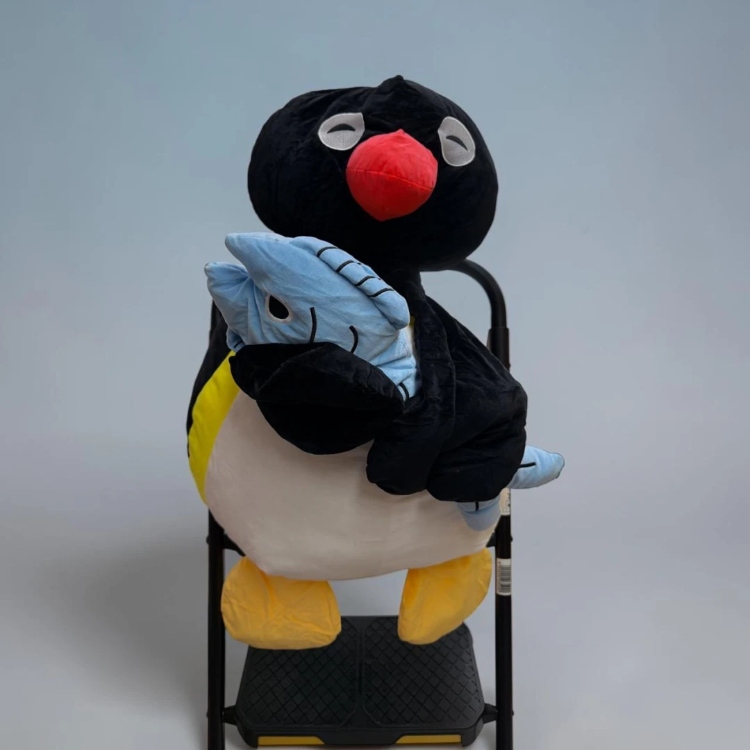 Jumbo Pingu The Penguin Plushy