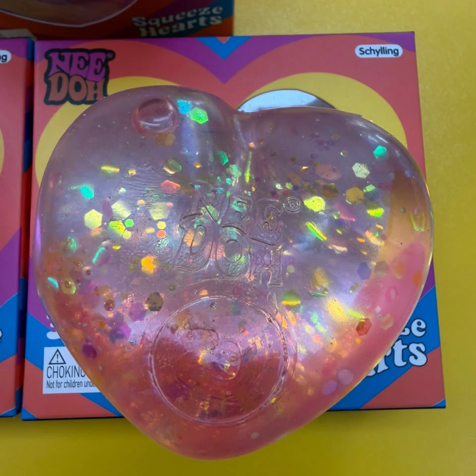 Needoh Large Squeeze Hearts - 2
