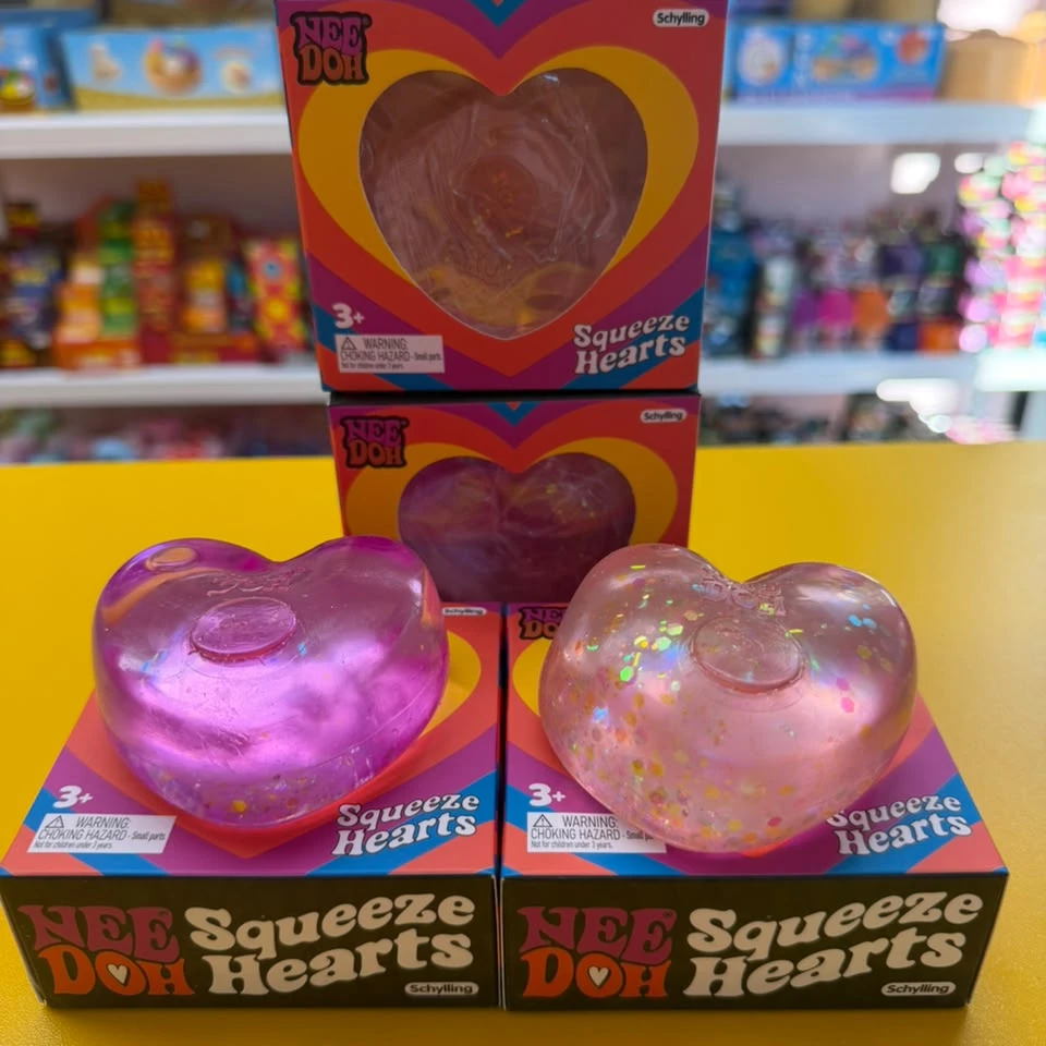 Needoh Large Squeeze Hearts - 3
