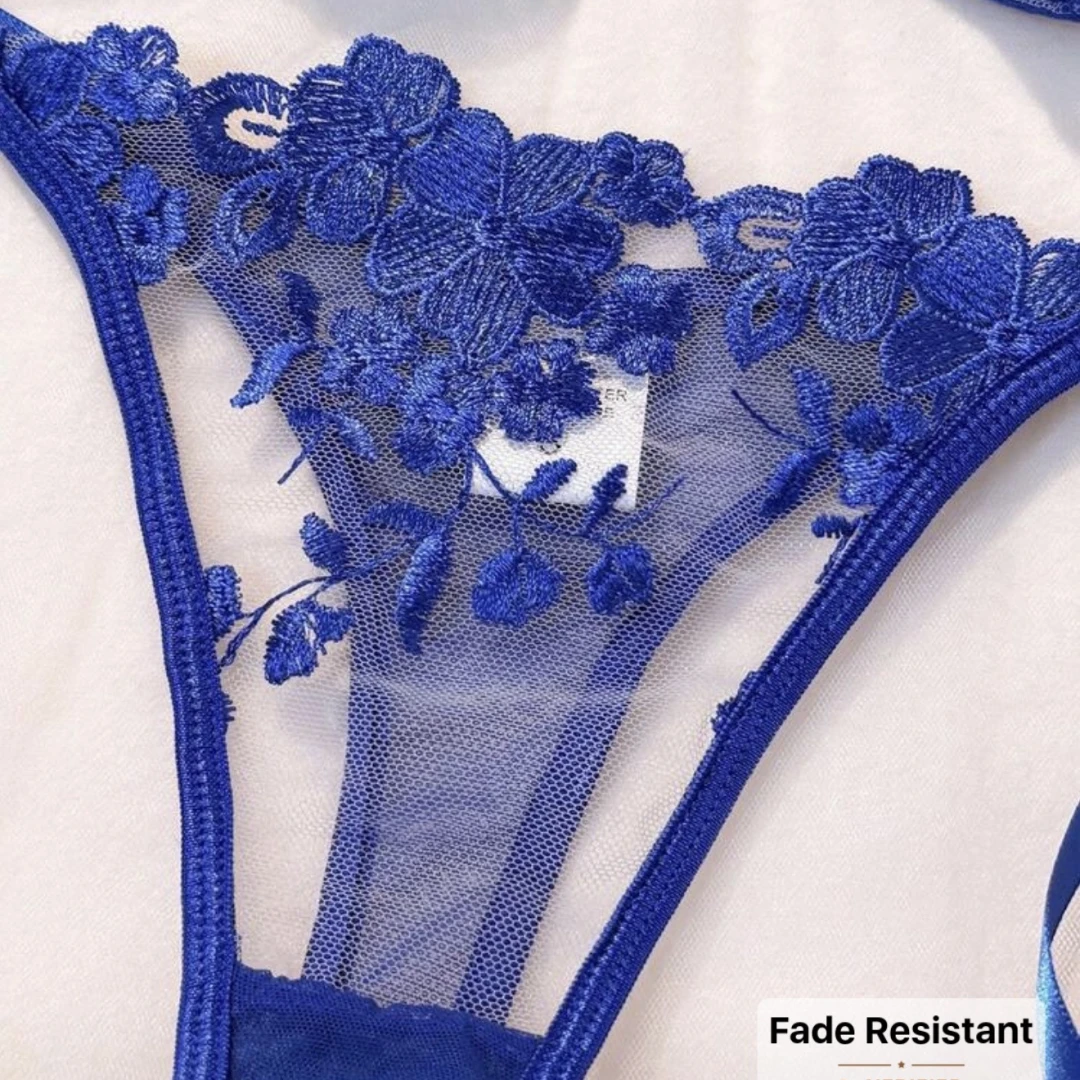 Lingerie Blue Set - 3