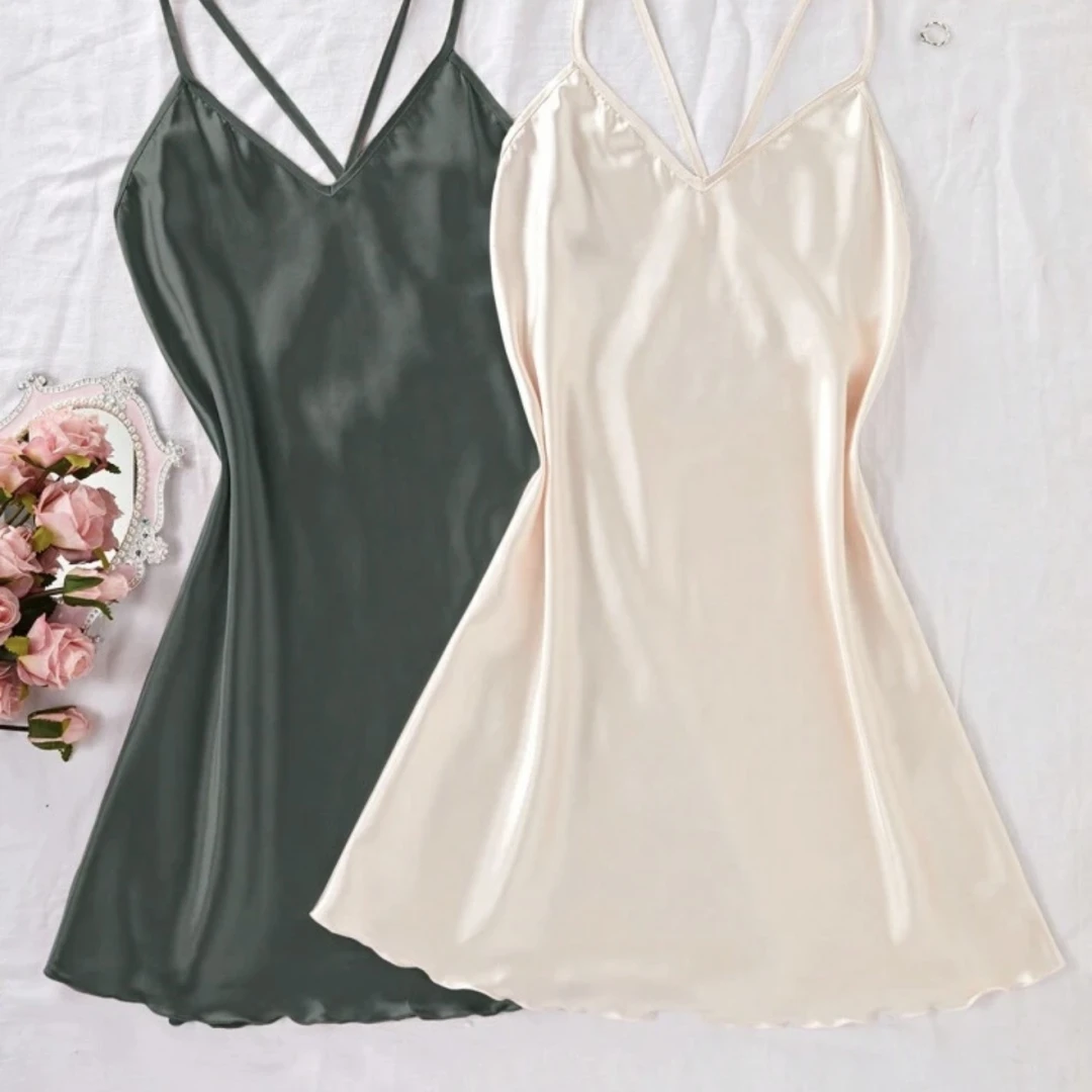 Lingerie Dress Satin - 2