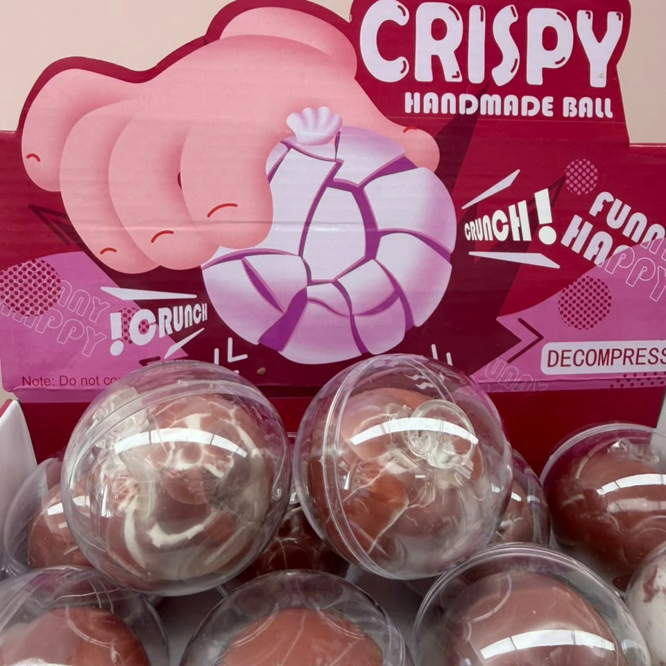 Crispy Handmade Ball Crunch Squishy