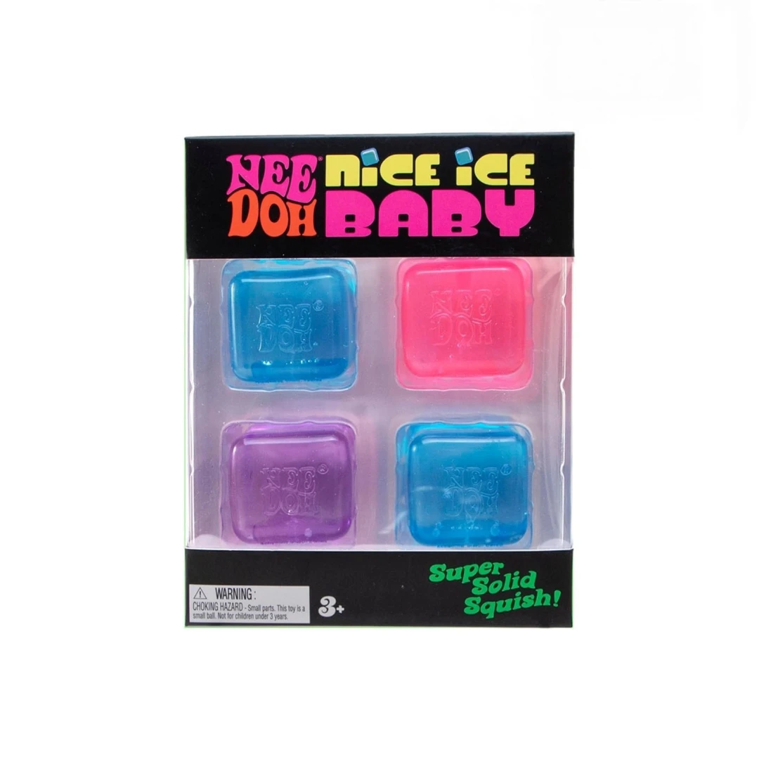 Needoh 4 Nice Ice Baby Squishies