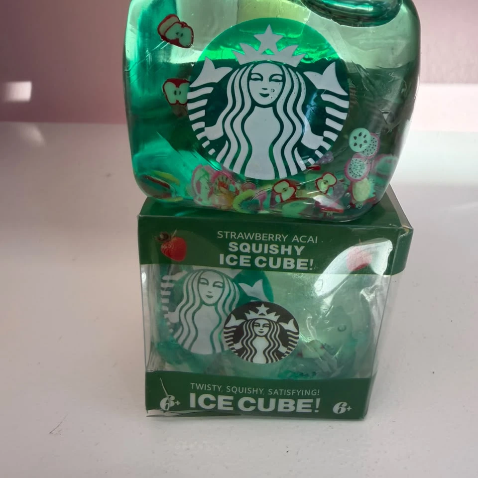 Needoh Starbucks Squishy Ice Cube
