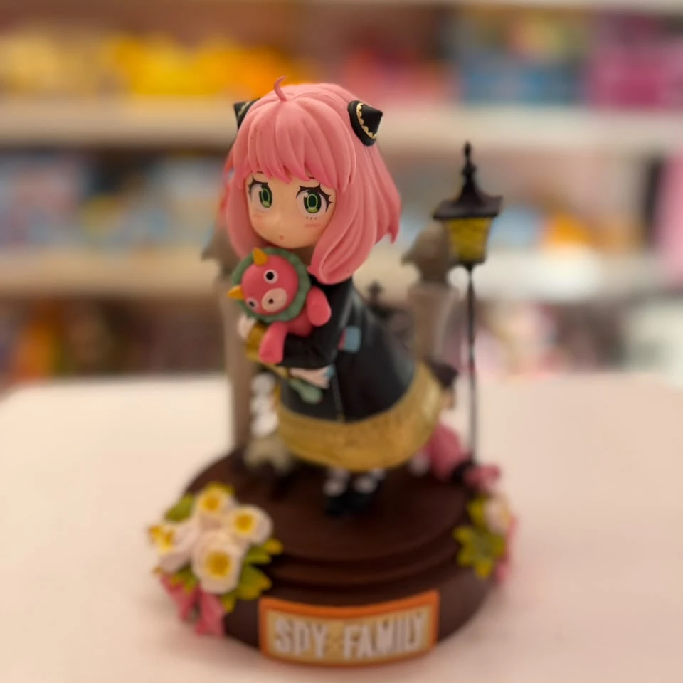 Anya Forger Holding Chimera Plushy From Spy X Family Series