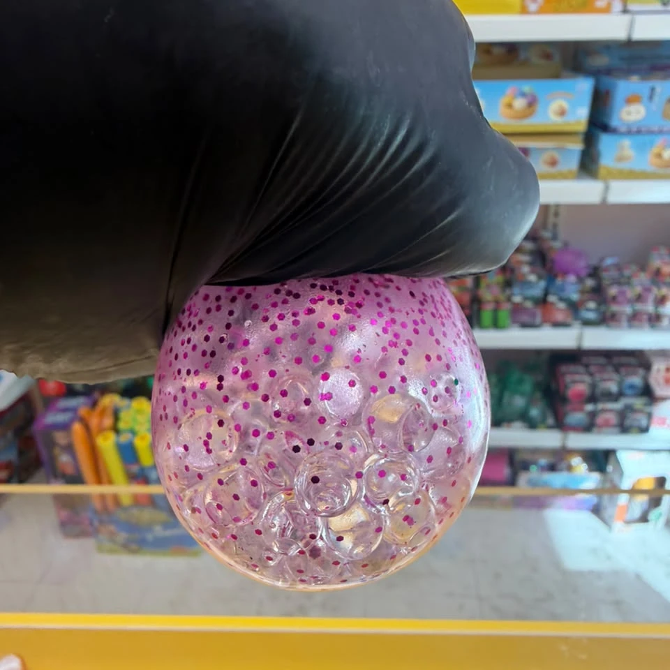 Glitter Water Beads Medium Size Bun Dumpling - 3
