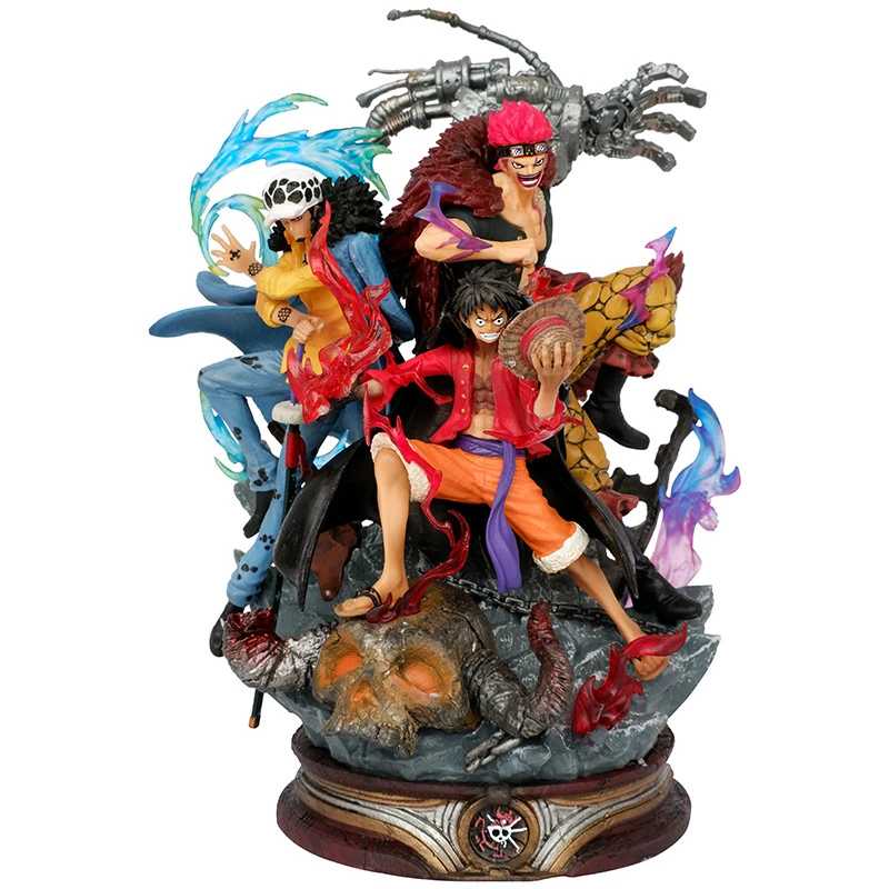 Luffy Ones Pieces Three Captains Action Figure
