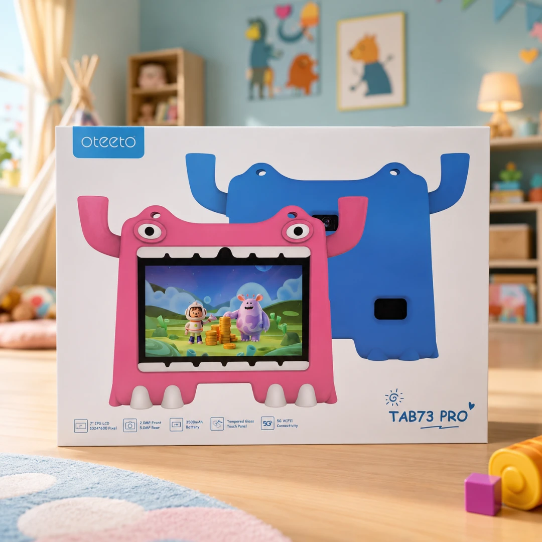 OTEETO TAB73  PRO FOR KIDS 7" BLACK + PINK