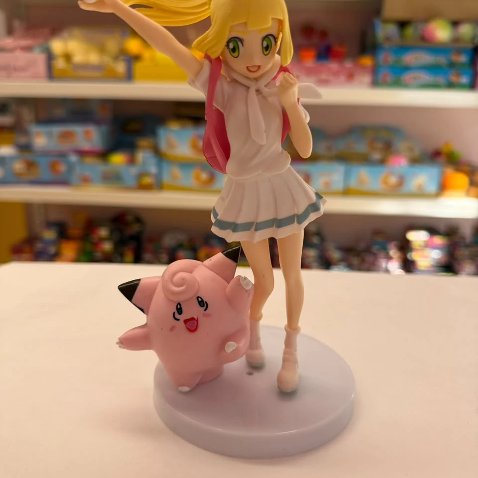Lilie & Clefairy Figures From Pokemon