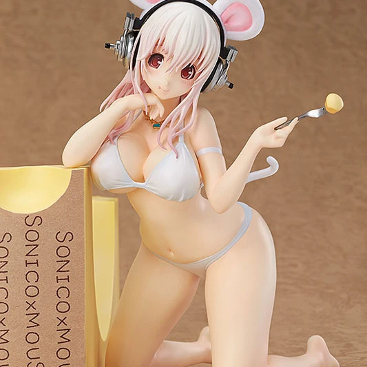 Nitroplus Super Sonico (Mouse Ver.) 1/7 Scale Figure - 2
