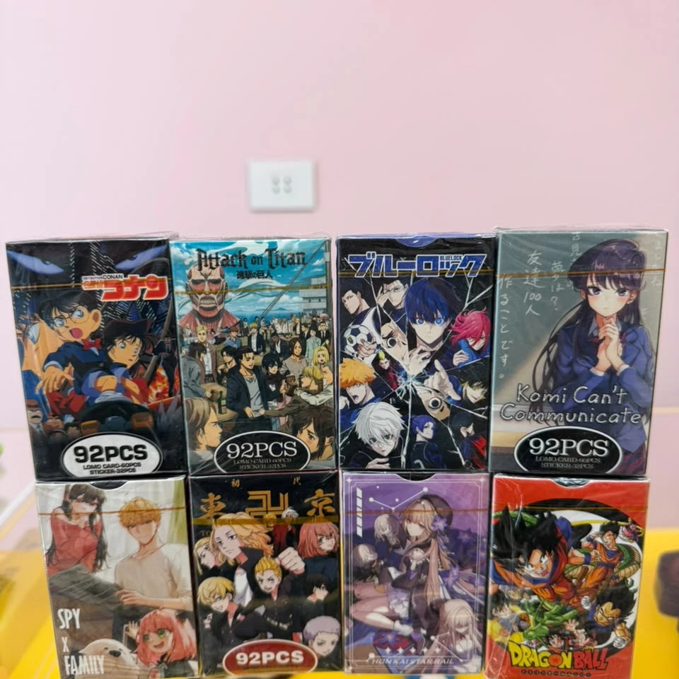 A Set Of 92 Pieces Of Anime LOMO Cards For Fans Of Anime