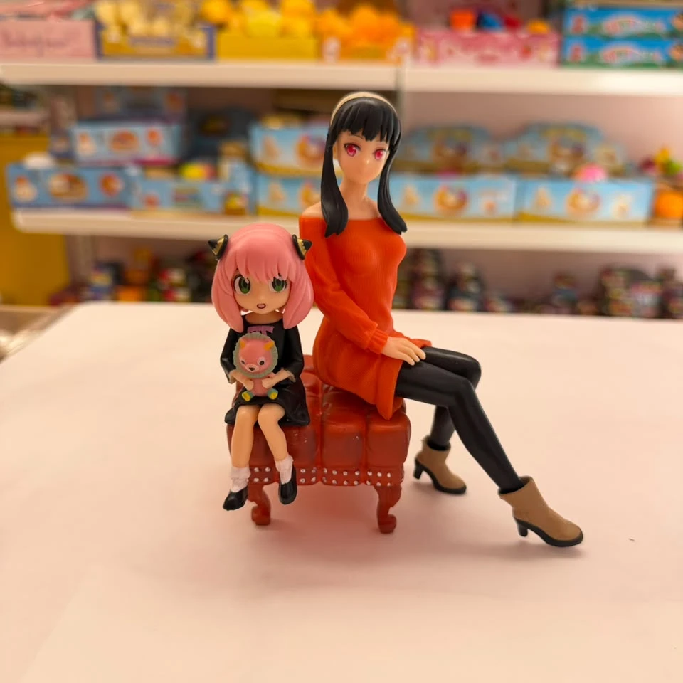 Yor Forger And Anya Forger Action Figure From The Anime Spy X Family Series