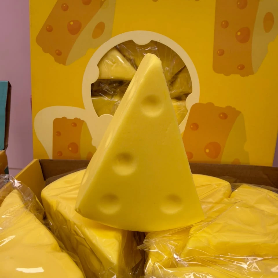 Triangle Cheese Slow Rise squishy