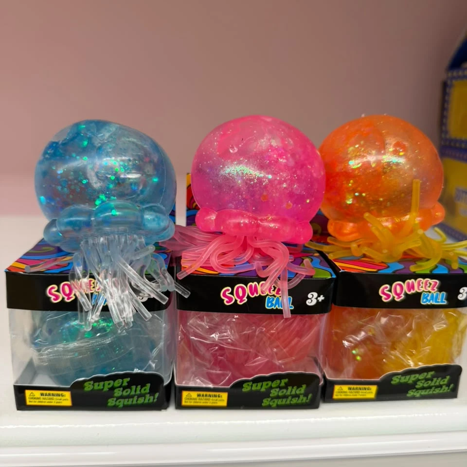 Squeez Ball Jelly Fish Plus Light