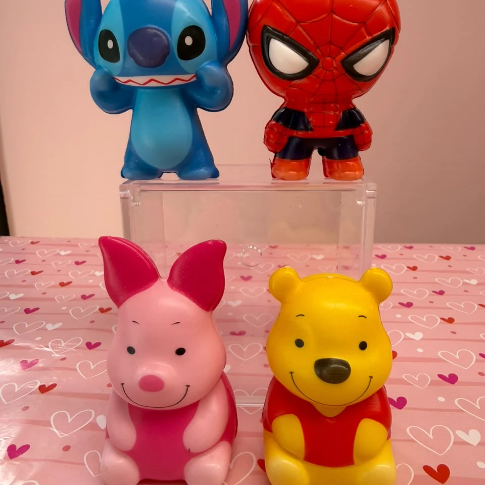 Squishy Animated Characters - 8 Cm