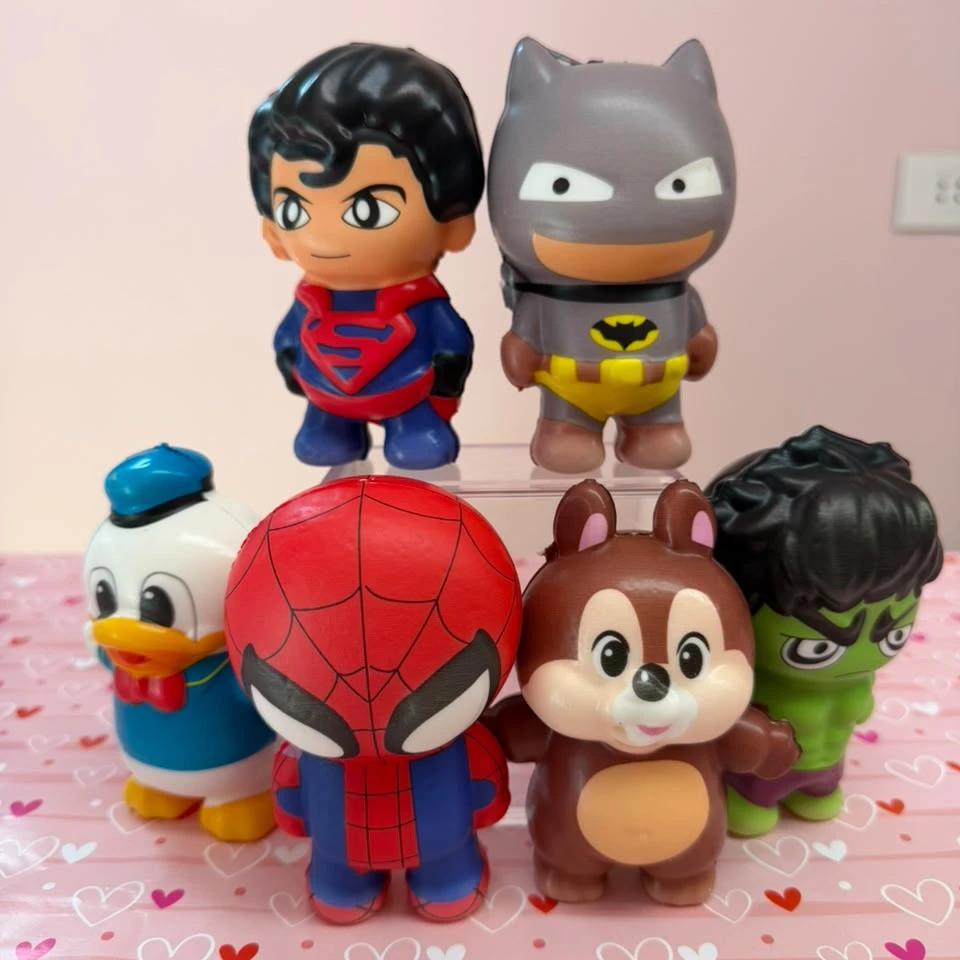 Squishy Animated Characters - 12 Cm