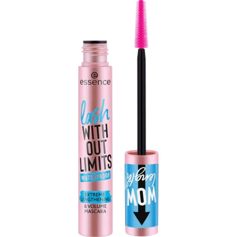 Essence Without Limits Waterproof Extreme Lengthening & Volume Mascara 03 Black