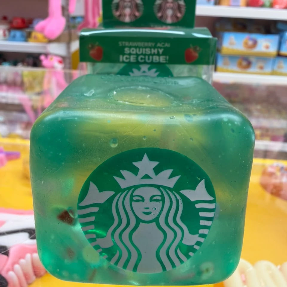 Needoh Starbucks Squishy Ice Cube