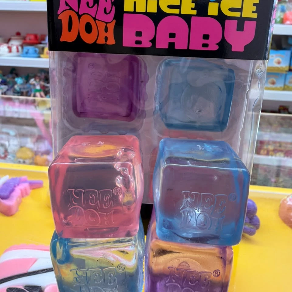 Needoh 4 Nice Ice Baby Squishies