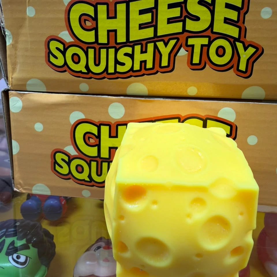 Cheese Sugar Fill Squishy