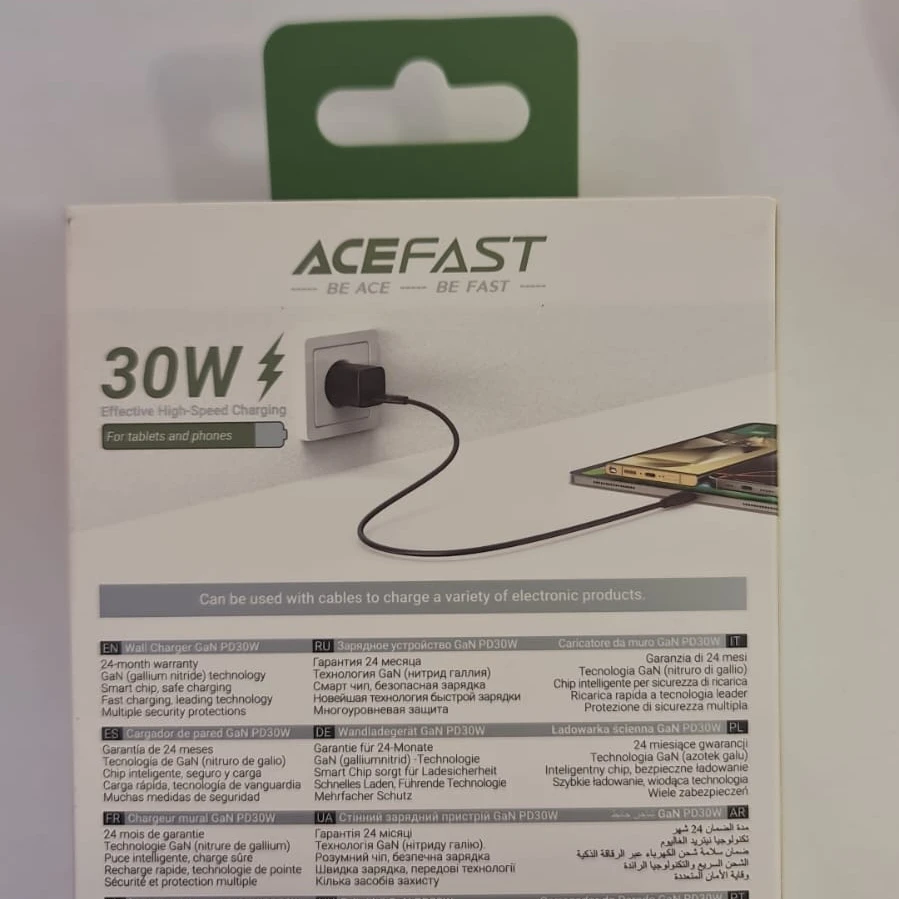 Acefast Gan Charger Set Type-c 30w - 2