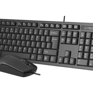 A4Tech Silent Wired Keyboard & Mouse Combo (Wired)