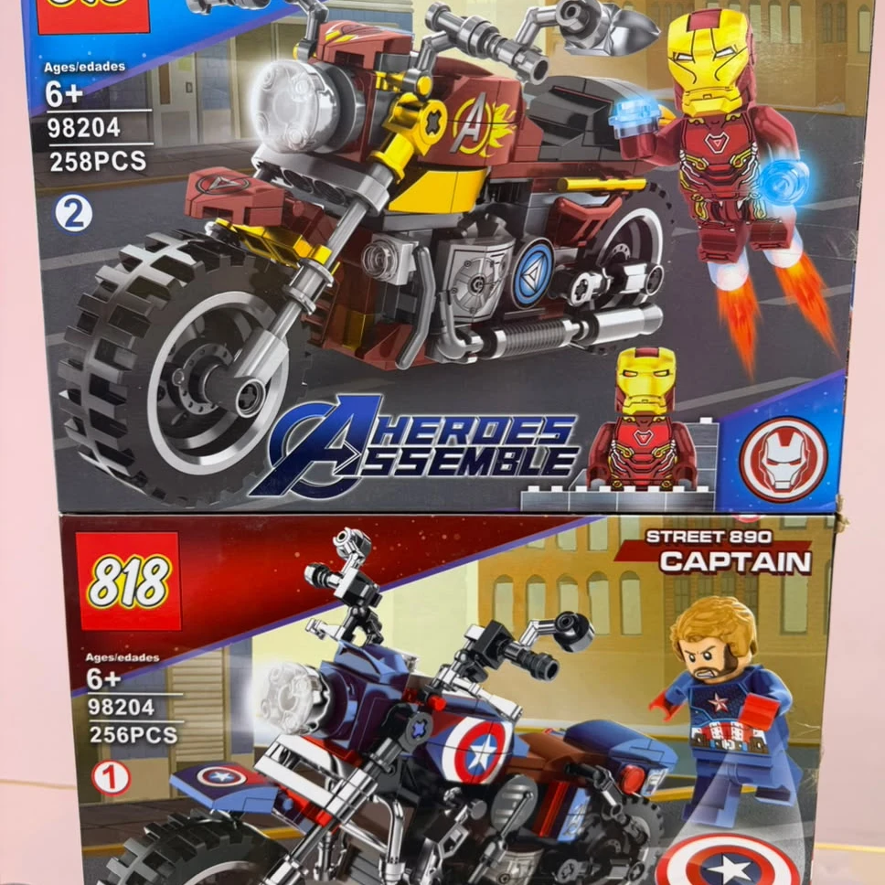 818 Heroes Assemble Building Blocks