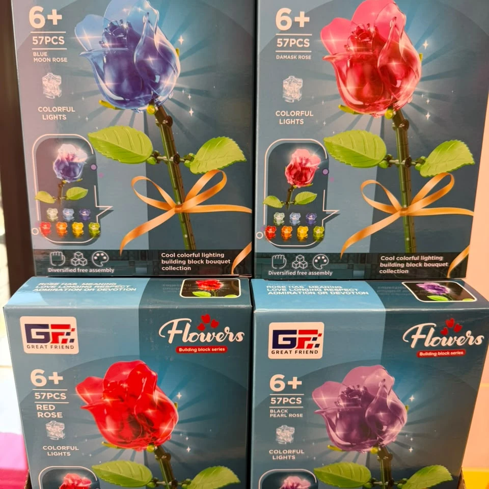 Great Friend Flowers Building Blocks