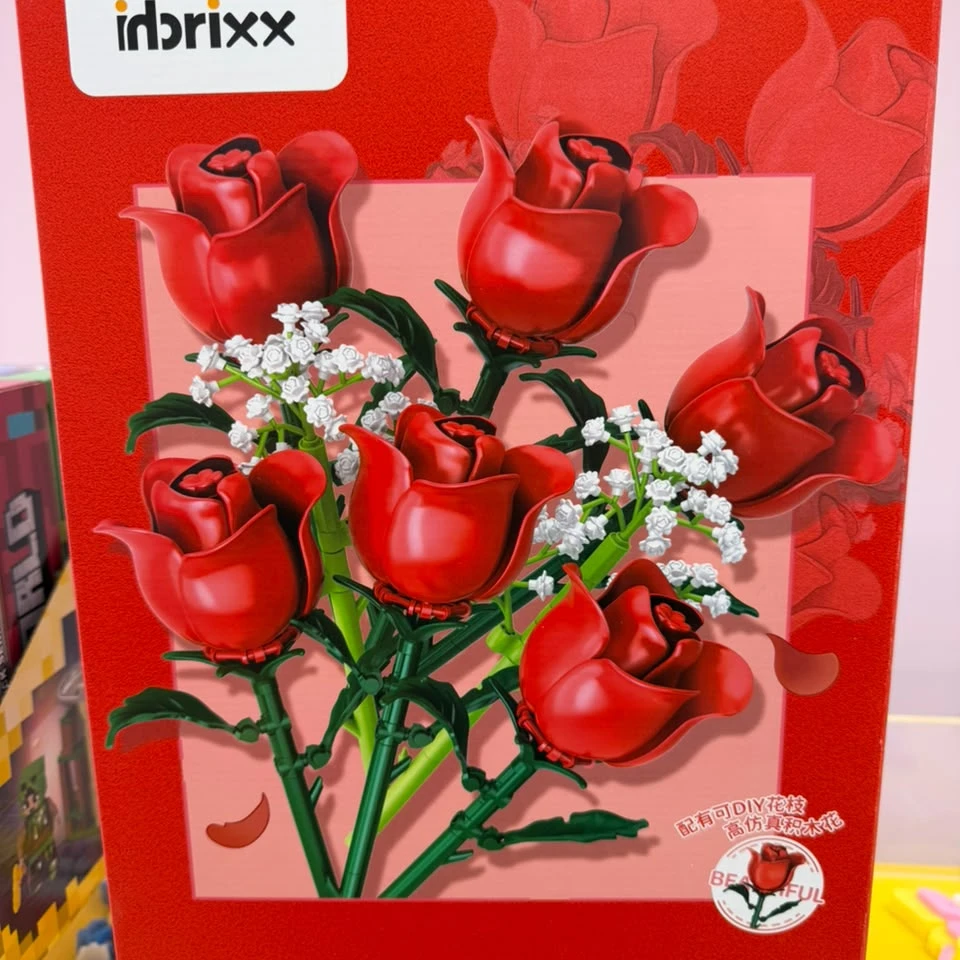 INBRIXX Flower Bouquet Building Block